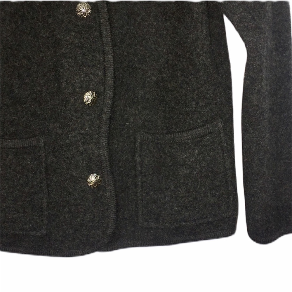 Talbots Wool Jacket Button Up 8 - image 3